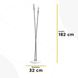 Lesnina XXXL STOJEČA SVETILKA 32/182 cm | Shoptok.si