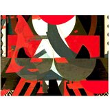  Tapeta - Art composition in red 200x154 | shoptok.hr