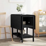  Blagovaonski stol 122 x 80 x 76 5 cm Konstruirano drvo - Crni hrast | shoptok.hr