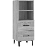 Maison Chic Komoda - Predalnik siva sonoma 34,5x34x90 cm konstruiran les, (21716708) Cene