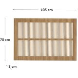 Kave Home Uzglavlje od punog hrasta u prirodnoj boji 105x70 cm Beyla – | shoptok.hr