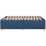  Okvir za krevet bez madraca plavi 140 x 200 cm od tkanine | shoptok.hr