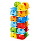 ELEPHANT Tower Skill Game Balancing s Colored Cards 46 pcs. | Shoptok.si