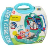  Dječji doktorski set s lutkom - zeleni | shoptok.hr
