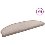  Samoljepljivi stepenasti ulošci Polukružni 15 pcs Svijetlosmeđa | shoptok.hr