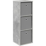  Kreveta s ladicama Betonski sivi 30,5 x 27 x 84,5 cm | shoptok.hr