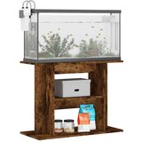  Stalak za akvarij dimljeni hrast 80x35x60 cm inženjersko drvo | Eponuda.com