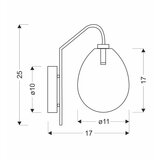 Candellux zidna lampa lukka | Eponuda.com