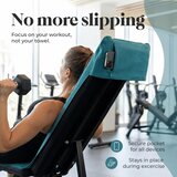 NUJË 2x 125×50cm fitnes brisača iz mikrovlaken | Shoptok.si