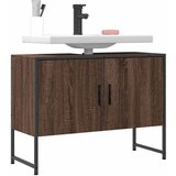  Kupaonski ormarić za umivaonik boja hrasta 80x33x60 cm drveni | shoptok.hr