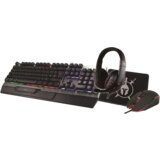 MS Industrial Gaming set Elite C500 4u1 Tastatura, miš, slušalice, podloga cene