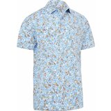 Callaway Mens Artificial Nature Print Polo Malibu Blue M | shoptok.hr