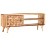 TV ormarić 100 x 30 x 40 cm od masivnog bagremovog drva | shoptok.hr