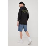 Billabong Dukserica za muškarce, boja: crna, s kapuljačom, s tiskom | shoptok.hr