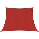 vidaXL Jedro za zaštitu od sunca 160 g/m² crveno 3/4 x 2 m HDPE Cijene