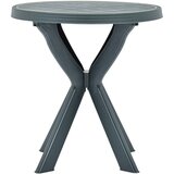 Bistro stol zeleni Ø 70 cm plastični | Eponuda.com