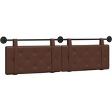  Držeće uzglavlje Zidne Smeđa 170 x 55 x 5 cm Lažna koža - Smeđa 160 cm bez LED | shoptok.hr