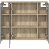  Kupaonski ormar s ogledalom Sonoma hrast 73,5 x 16 x 62,5 cm | shoptok.hr