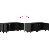 TV ormarić crni 100,5x39x43,5 cm čelik | shoptok.hr