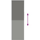Rolo zavjesa Blackout siva 75x230 cm Širina tkanine 70,7 cm | shoptok.hr