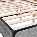  Okvir kreveta boja hrasta 160x200 cm konstruirano drvo i metal | shoptok.hr
