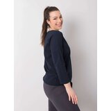 BASIC Feel Good Blouse-RV-BZ-6294.06P-navy blue | Shoptok.si