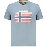 Napapijri Muška Majica Kratkih Rukava Siva | shoptok.hr