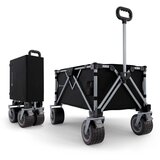 Kinderkraft Sklopiva kolica za plažu ROLLSTER 90x58 cm, Mystic Black | shoptok.hr