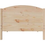  Okvir kreveta bez madraca 75 x 190 cm od masivne borovine | shoptok.hr