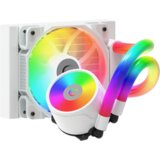 CPU hladnjak AIO Liquid RAMPAGE ICEBLADE C4 white, 72CFM, 2000RPM, ARGB, AM5/LGA1700 120mm | Eponuda.ba