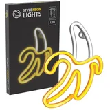 LED svjetleća oznaka Banana 28.5x19.6 cm SNL01WH, (5902510679088)