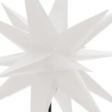  Božićna svjetla sa šiljcima 3 kom LED sklopiva bijele 57 cm | shoptok.hr
