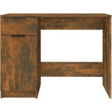  Radni stol boja dimljenog hrasta 100x50x75 cm konstruirano drvo | shoptok.hr