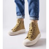 Big Star Dark beige warm sneakers Cene