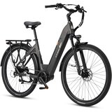 TTGO Električno kolo C7 SE 28” s srednjim pogonom, 250 W, 9 prestav, urbano, sivo, (5000232117) | Shoptok.si
