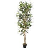 vidaXL Umjetno stablo bambusa 1104 listova 180 cm zeleno cijene