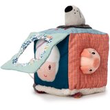 Lilliputiens – tekstilna kocka z aktivnostmi – volk Louis | Shoptok.si