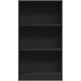  Regal za knjige crni 60x24x109 cm od konstruiranog drva | shoptok.hr