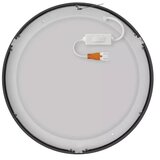  LED plafonsko svetlo LED/28,5W/230V 3000/3500/4000K prečnik 30 cm crno | Eponuda.com