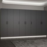 Woody Fashion Ormar Noah-8217, 360x210x35 cm, Antracit Cijene