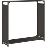 Stalak za drva crni 90x28x90 cm Hladno valjani čelik | shoptok.hr
