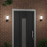  Vanjska zidna lampa 2 pcs Crna 12 x 8,5 x 27 cm | shoptok.hr