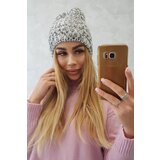 Kesi Women's cap Lora K312 graphite + gray Cene