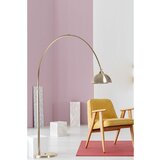 Opviq vargas mat krom retro mat krom Başlıklı lambader chrome floor lamp