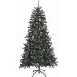 vidaXL Umestno božično drevo med 300 LED Zelena 99 x 99 x 180 cm | Shoptok.si