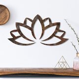 Opviq Zidna dekoracija Rusty Lotus, 35x60 cm, Smeđa | Eponuda.ba