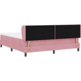  Box Spring postelja z vzmetnico Roza 180x200 cm Žamet, (22051200) | Shoptok.si