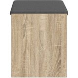  Klupa za hodnik s jastukom Sonoma hrast 63 x 38 x 45 cm | shoptok.hr