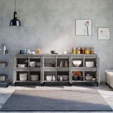  Komode 3 kom boja hrasta 60 x 35 x 70 cm od konstruiranog drva | shoptok.hr