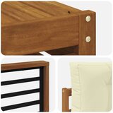  Set vanjskih sofa 6 kom. Prirodna i krem | shoptok.hr
